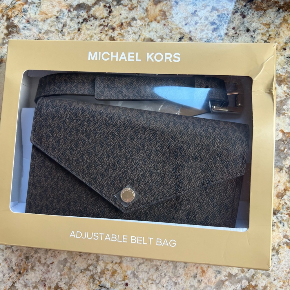 Michael kors adjustable belt bag